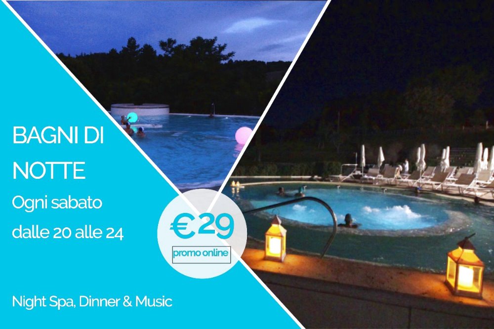 Bagni di Notte alle Piscine Termali Theia